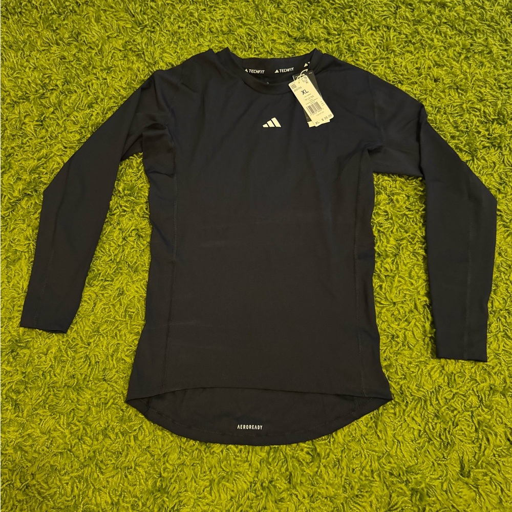 Adidas Techfit Long Sleeve Shirt- NWT